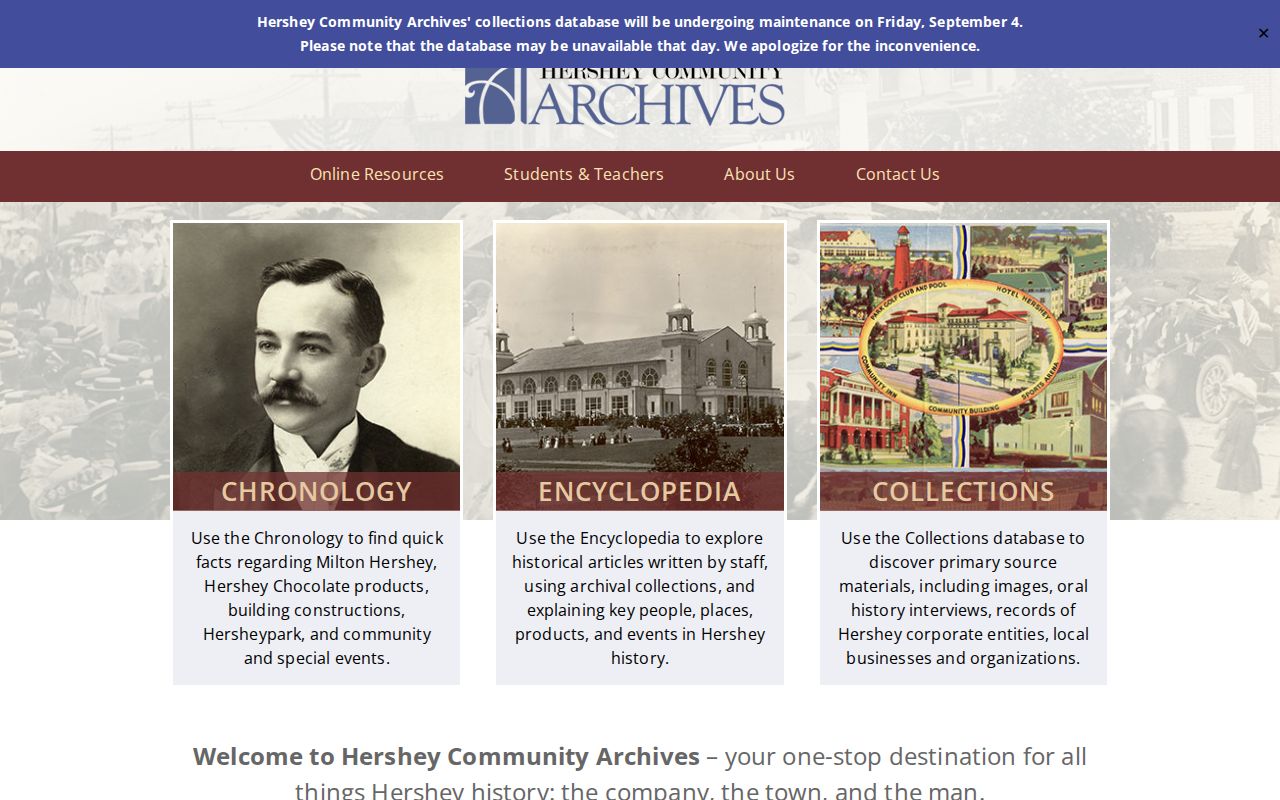Derry Township city directory alternative at Hershey Community Archives