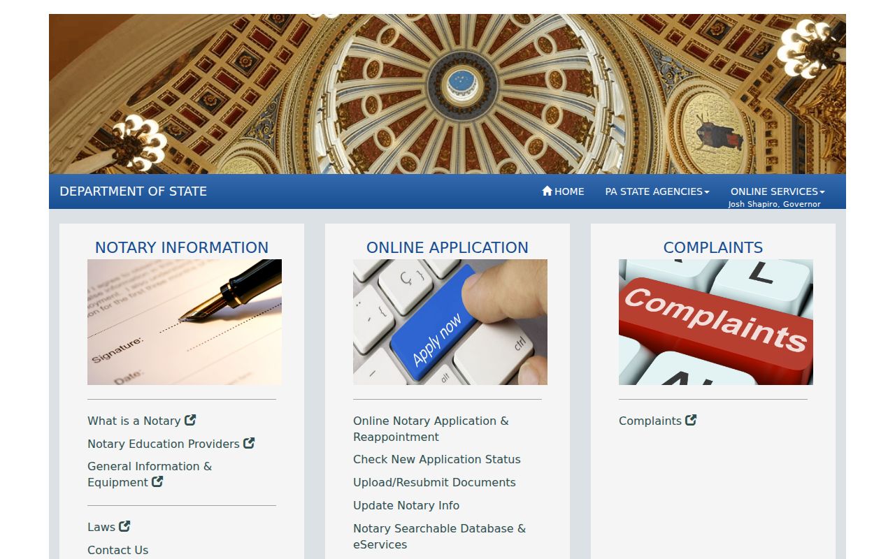 Derry Township resident lookup using Pennsylvania notary search